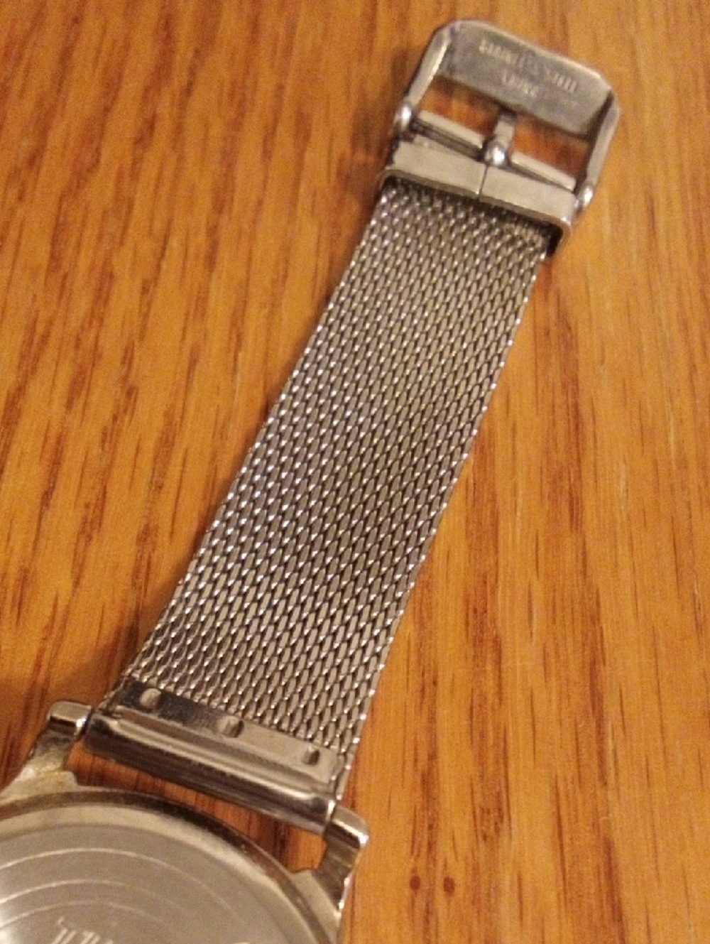 Timex Silver Case White Dial Mesh Band Watch - Picture 9 of 9